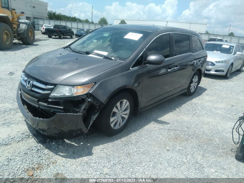 2017 HONDA ODYSSEY EX-L - 5FNRL5H64HB013013
