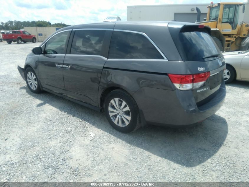2017 HONDA ODYSSEY EX-L - 5FNRL5H64HB013013
