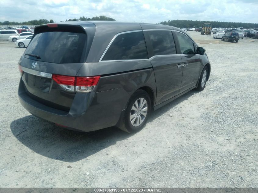 2017 HONDA ODYSSEY EX-L - 5FNRL5H64HB013013