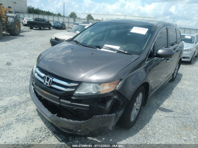 2017 HONDA ODYSSEY EX-L - 5FNRL5H64HB013013