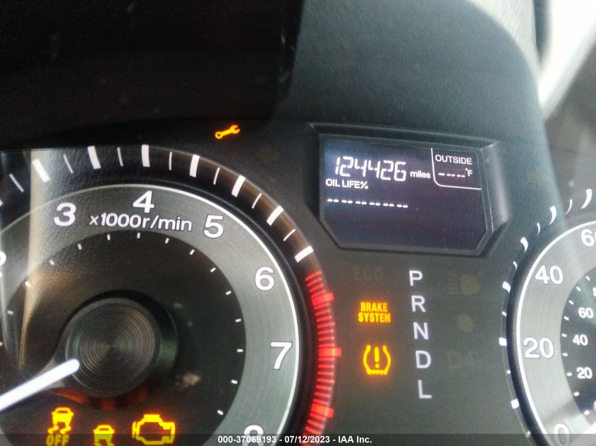 2017 HONDA ODYSSEY EX-L - 5FNRL5H64HB013013