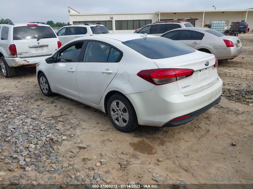2017 KIA FORTE LX - 3KPFK4A72HE110848