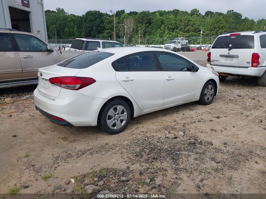 2017 KIA FORTE LX - 3KPFK4A72HE110848