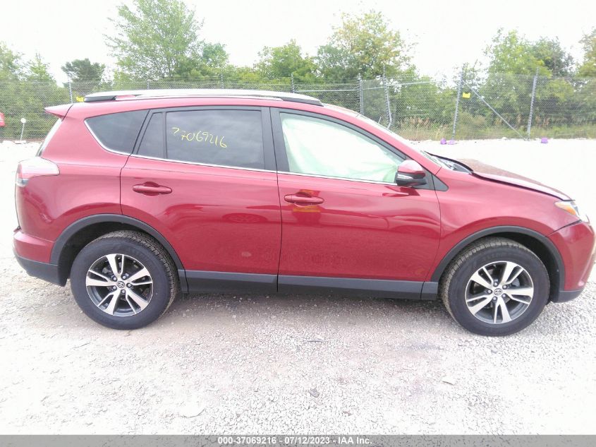 2018 TOYOTA RAV4 ADVENTURE/XLE - JTMRFREV9JD254332