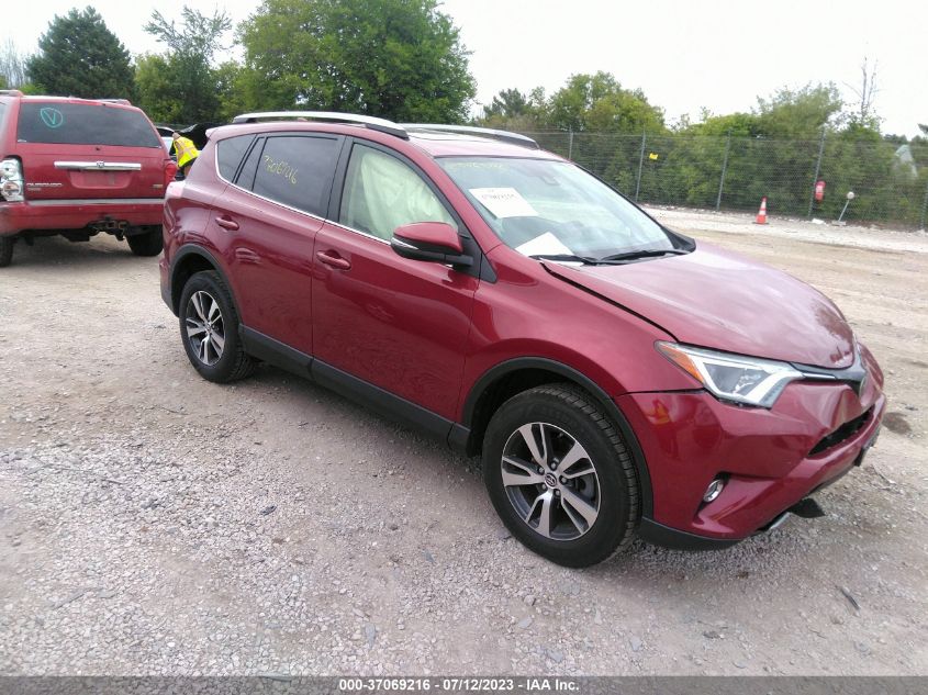 2018 TOYOTA RAV4 ADVENTURE/XLE - JTMRFREV9JD254332