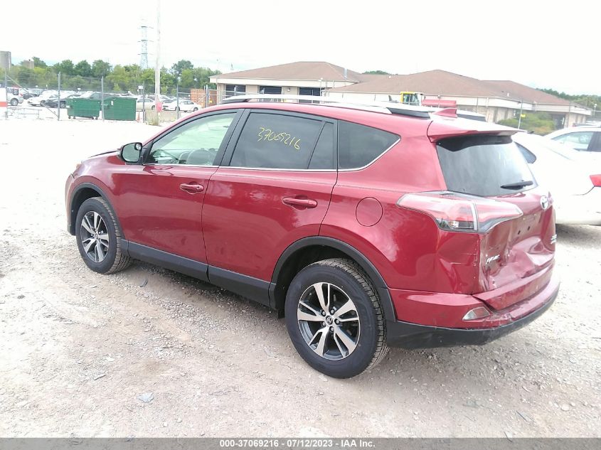 2018 TOYOTA RAV4 ADVENTURE/XLE - JTMRFREV9JD254332