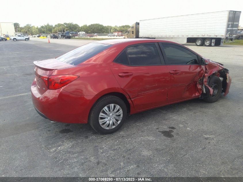 2019 TOYOTA COROLLA L/LE/SE/XLE/XSE - 5YFBURHE4KP899326