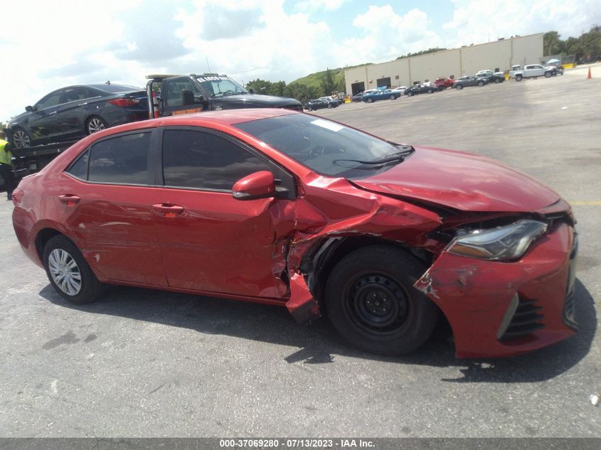 2019 TOYOTA COROLLA L/LE/SE/XLE/XSE - 5YFBURHE4KP899326