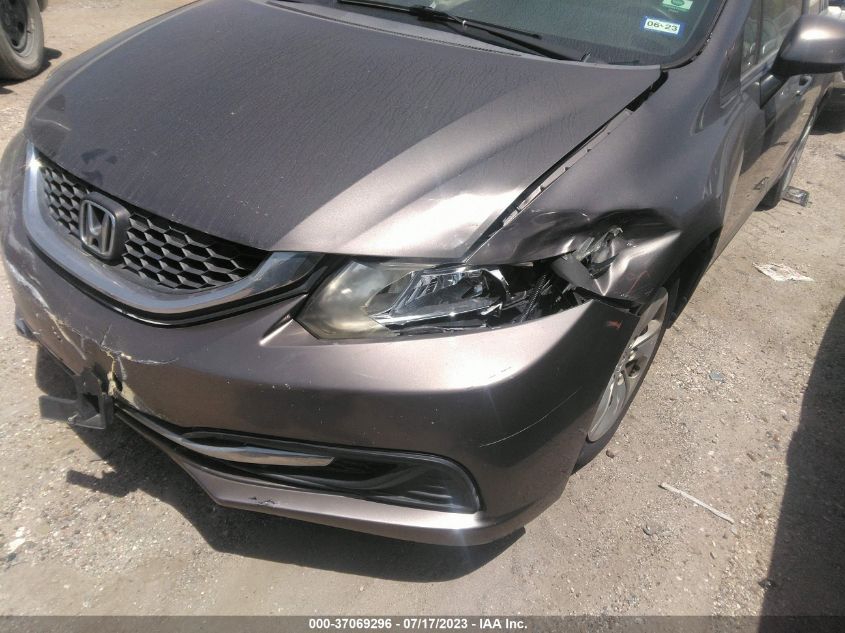 2013 HONDA CIVIC SDN LX - 19XFB2F54DE277282