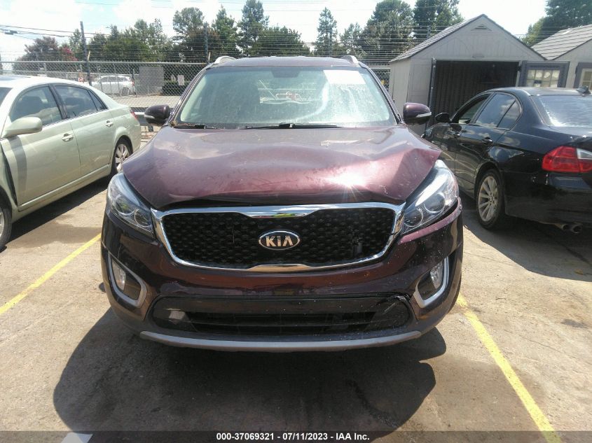 2018 KIA SORENTO EX V6 - 5XYPHDA59JG429903