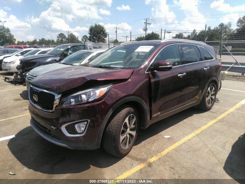 2018 KIA SORENTO EX V6 - 5XYPHDA59JG429903