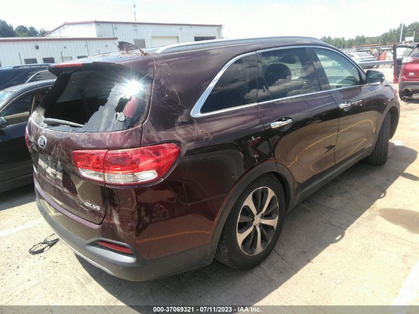 2018 KIA SORENTO EX V6 - 5XYPHDA59JG429903