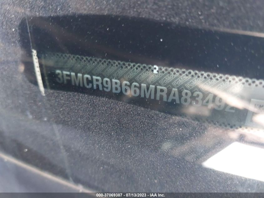 2021 FORD BRONCO SPORT BIG BEND - 3FMCR9B66MRA83492