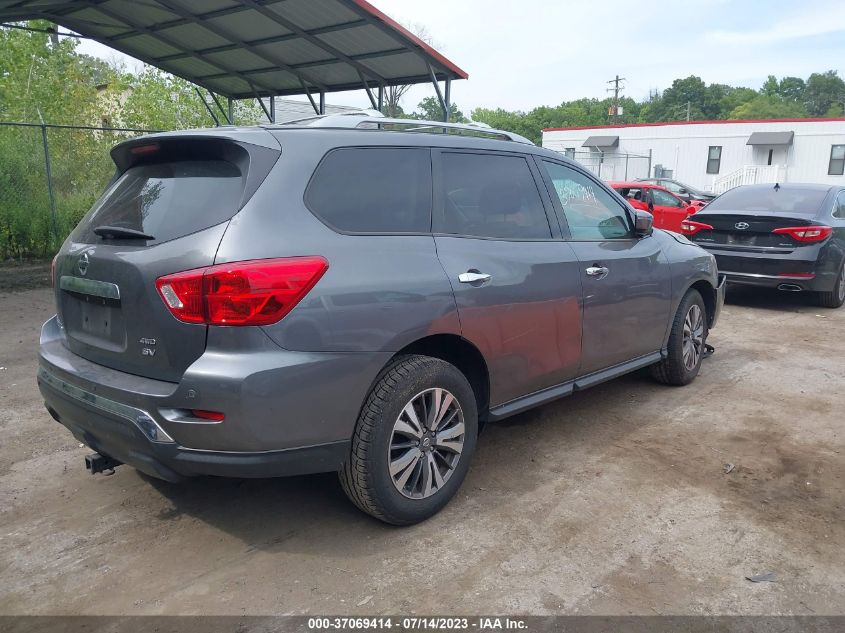 2017 NISSAN PATHFINDER S/SV/SL/PLATINUM - 5N1DR2MM8HC625106