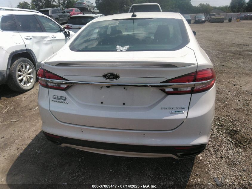 2017 FORD FUSION TITANIUM - 3FA6P0K99HR138980