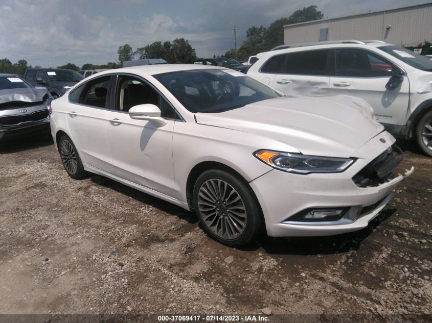 2017 FORD FUSION TITANIUM - 3FA6P0K99HR138980