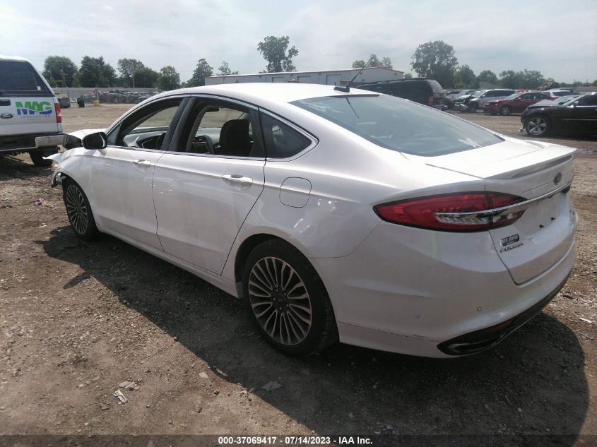 2017 FORD FUSION TITANIUM - 3FA6P0K99HR138980