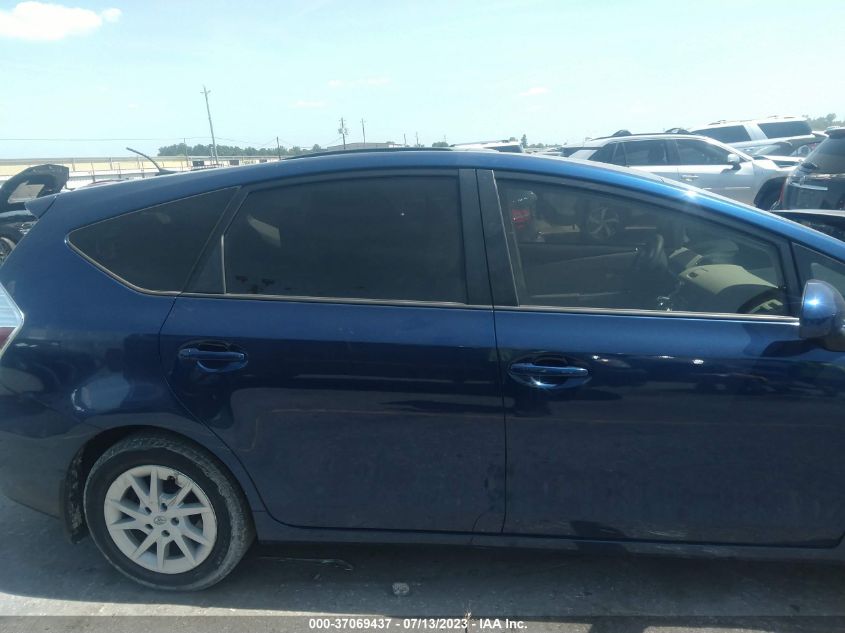2013 TOYOTA PRIUS V TWO/THREE/FIVE - JTDZN3EU4D3200955