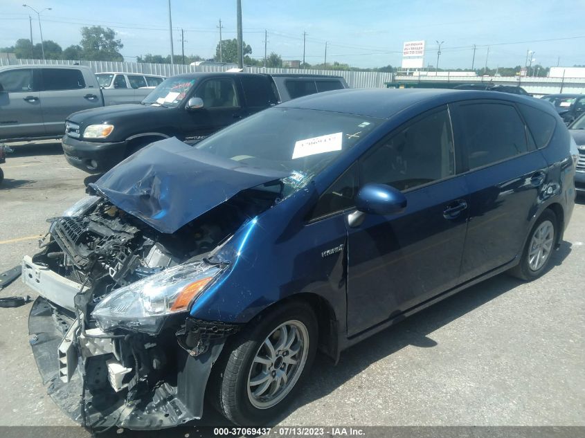 2013 TOYOTA PRIUS V TWO/THREE/FIVE - JTDZN3EU4D3200955