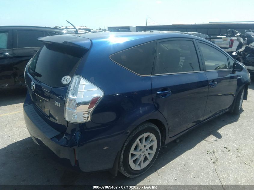 2013 TOYOTA PRIUS V TWO/THREE/FIVE - JTDZN3EU4D3200955
