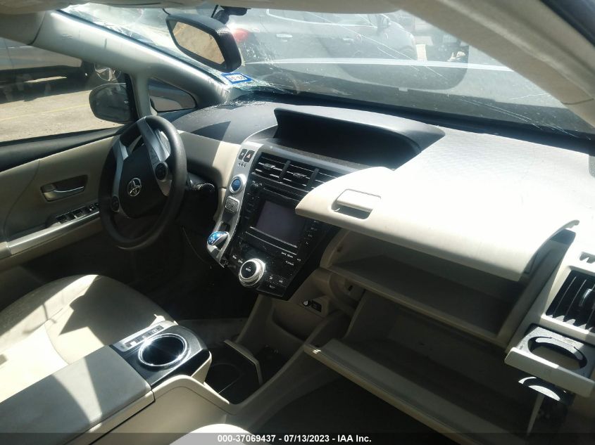 2013 TOYOTA PRIUS V TWO/THREE/FIVE - JTDZN3EU4D3200955