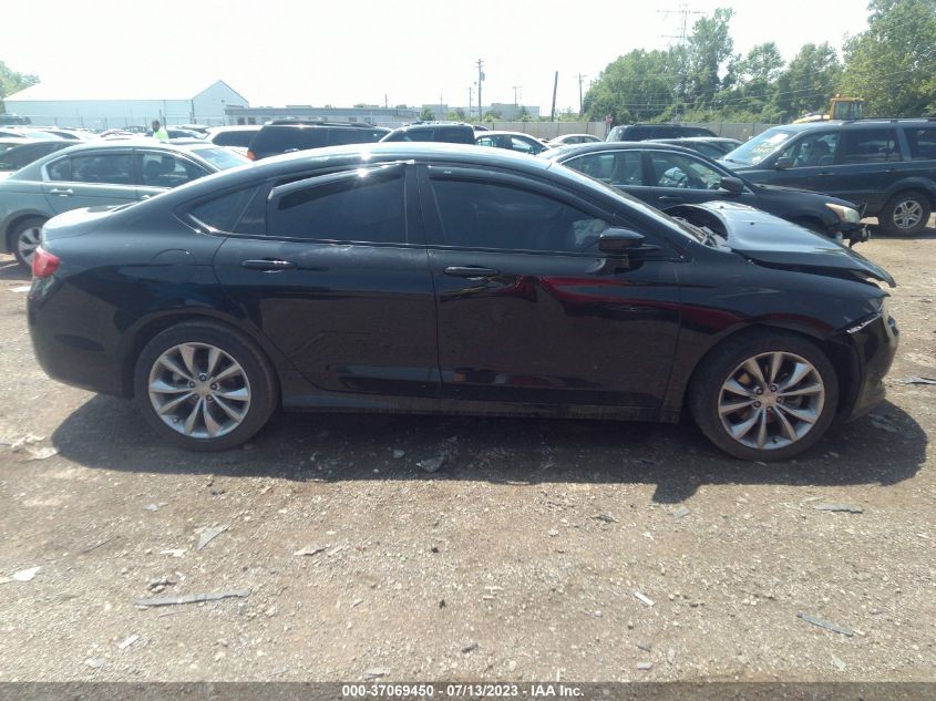 2015 CHRYSLER 200 S - 1C3CCCBB1FN671813