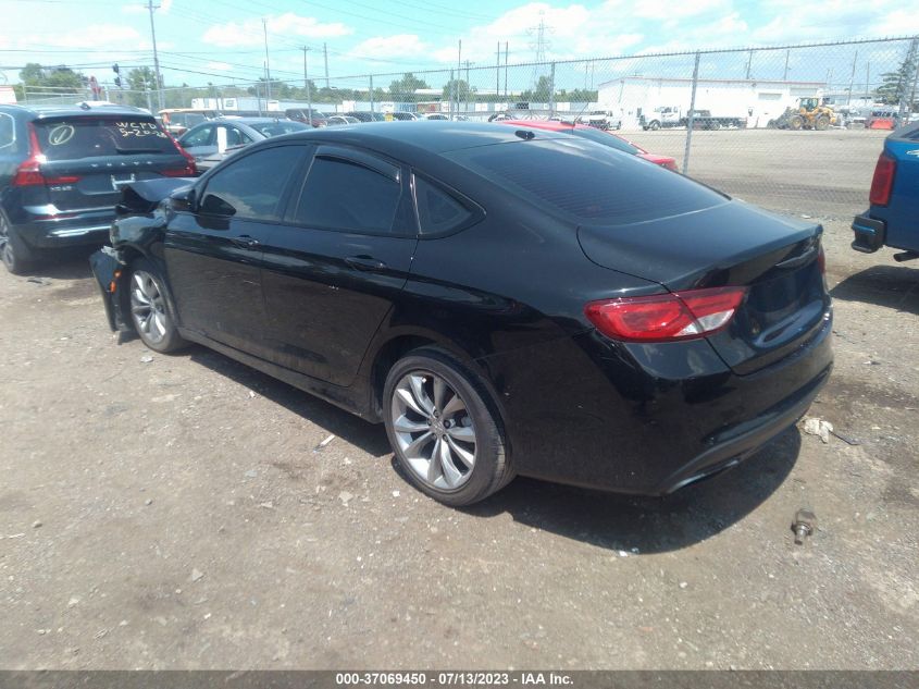 2015 CHRYSLER 200 S - 1C3CCCBB1FN671813
