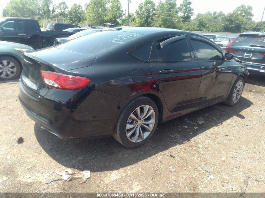 2015 CHRYSLER 200 S - 1C3CCCBB1FN671813