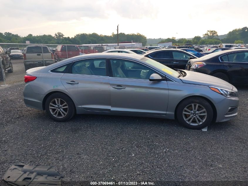 2016 HYUNDAI SONATA 2.4L SE - 5NPE24AFXGH320207