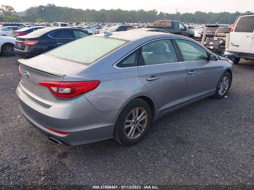 2016 HYUNDAI SONATA 2.4L SE - 5NPE24AFXGH320207