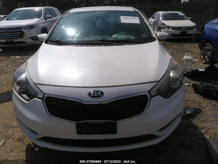 2014 KIA FORTE LX - KNAFK4A61E5087168