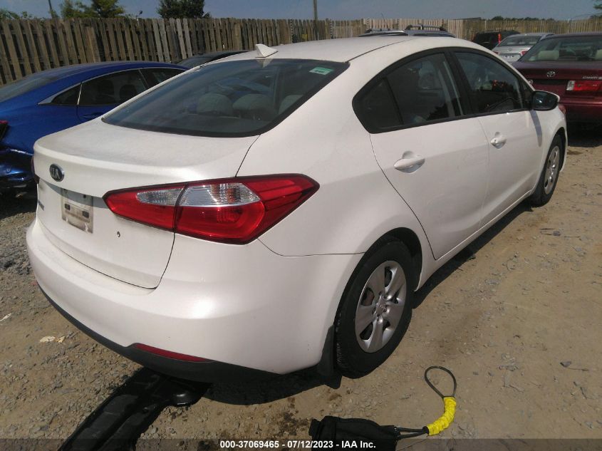 2014 KIA FORTE LX - KNAFK4A61E5087168