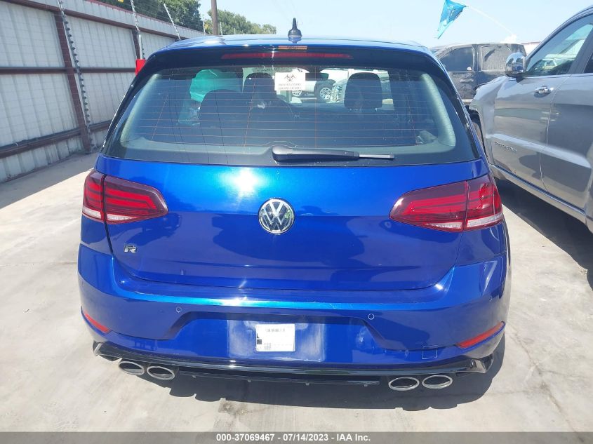 2019 VOLKSWAGEN GOLF R - WVWWA7AUXKW210901