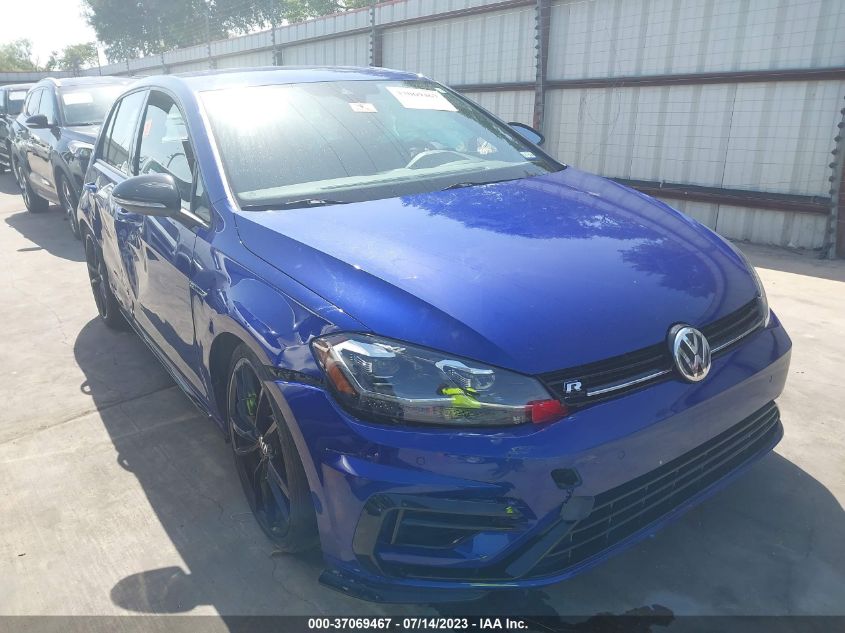 2019 VOLKSWAGEN GOLF R - WVWWA7AUXKW210901