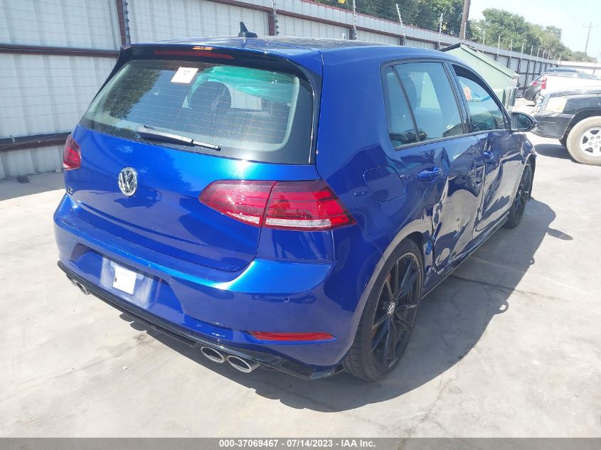 2019 VOLKSWAGEN GOLF R - WVWWA7AUXKW210901