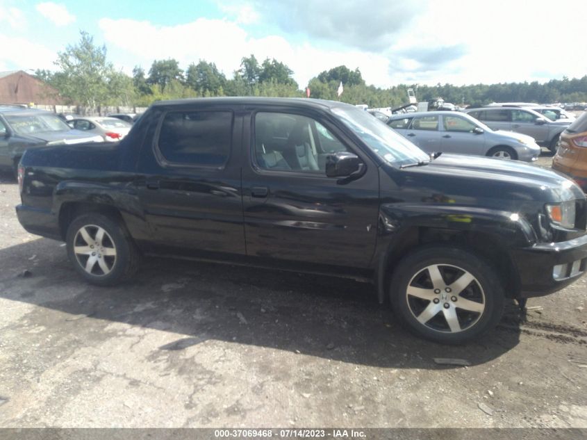 2014 HONDA RIDGELINE SE - 5FPYK1F67EB013133