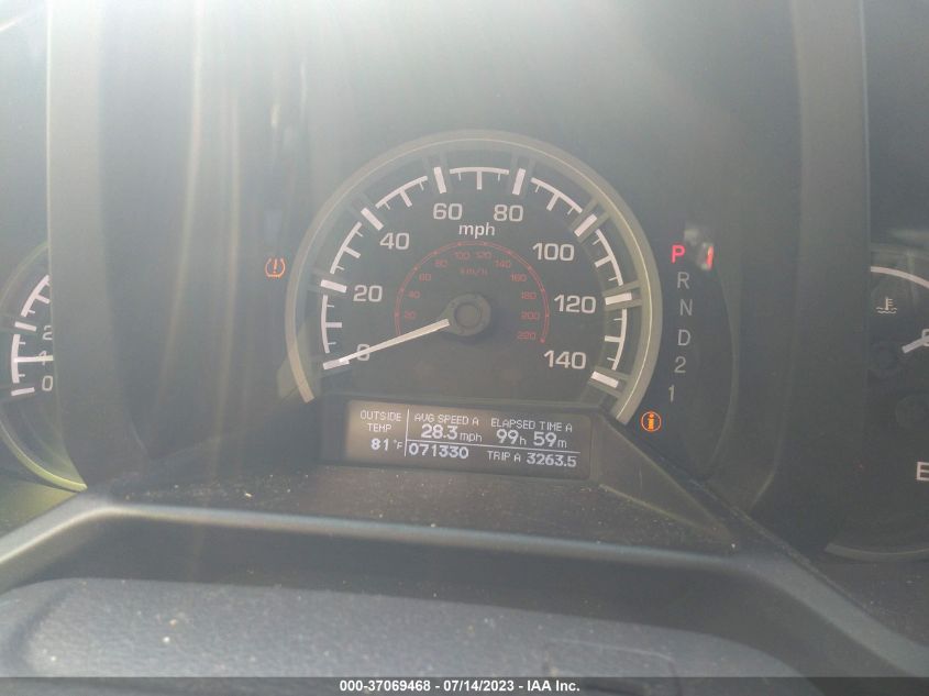 2014 HONDA RIDGELINE SE - 5FPYK1F67EB013133