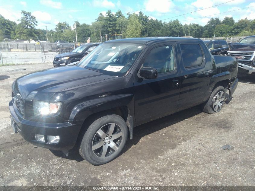 2014 HONDA RIDGELINE SE - 5FPYK1F67EB013133