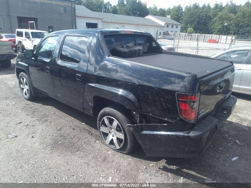 2014 HONDA RIDGELINE SE - 5FPYK1F67EB013133