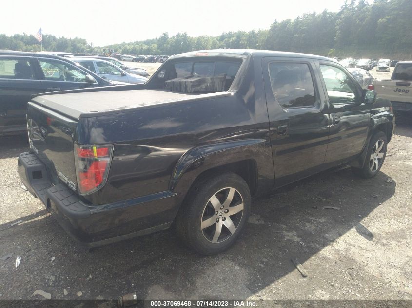 2014 HONDA RIDGELINE SE - 5FPYK1F67EB013133