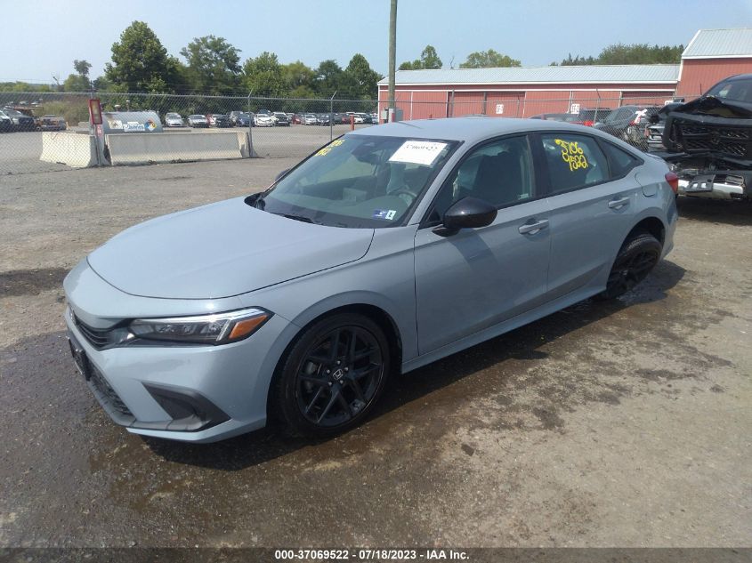 2023 HONDA CIVIC SEDAN SPORT - 2HGFE2F55PH502973