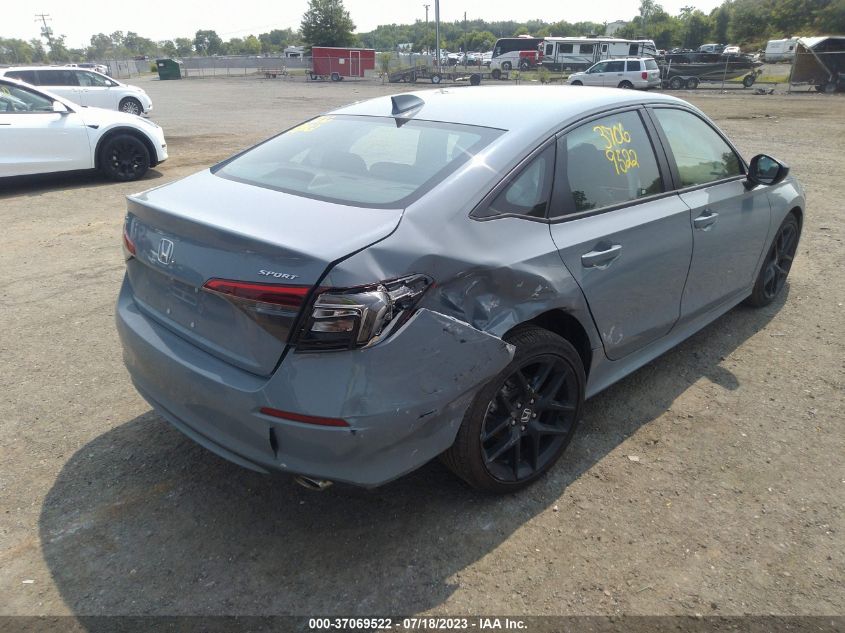 2023 HONDA CIVIC SEDAN SPORT - 2HGFE2F55PH502973