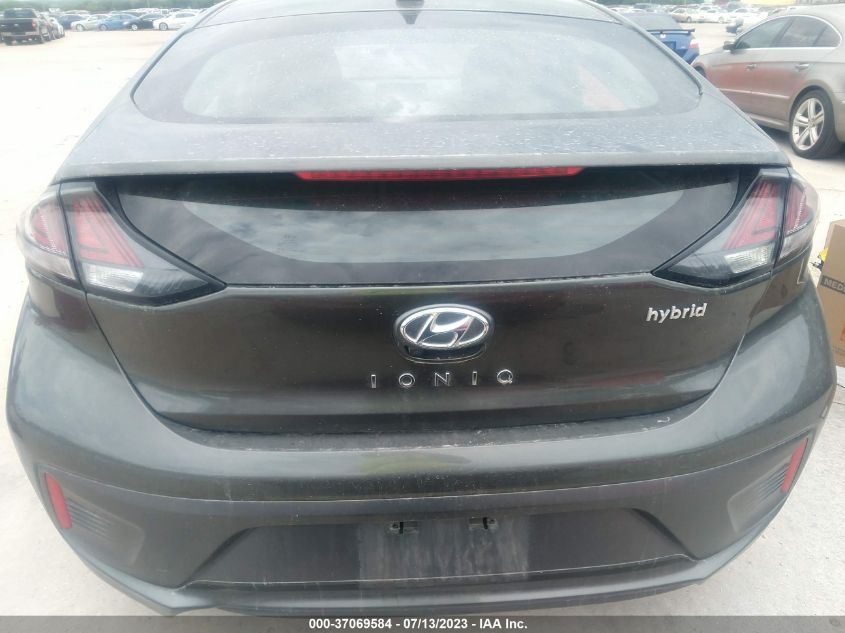 2020 HYUNDAI IONIQ HYBRID SEL - KMHC85LC0LU235600