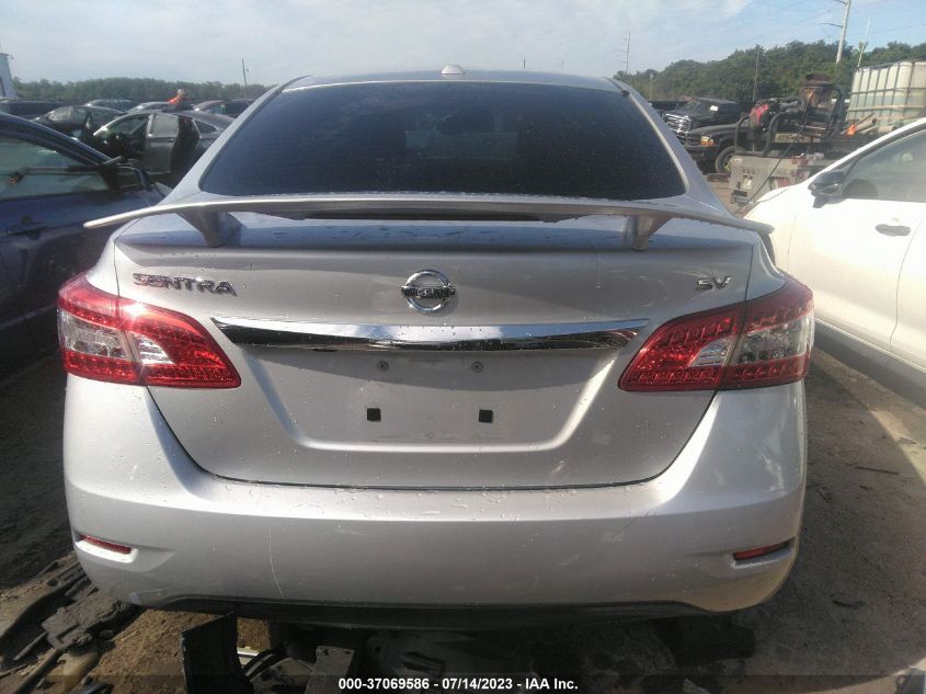 2015 NISSAN SENTRA SR/SL/S/SV/FE+ S - 3N1AB7AP9FL647238