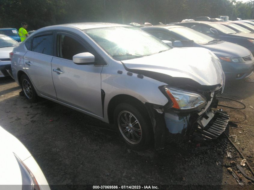 2015 NISSAN SENTRA SR/SL/S/SV/FE+ S - 3N1AB7AP9FL647238