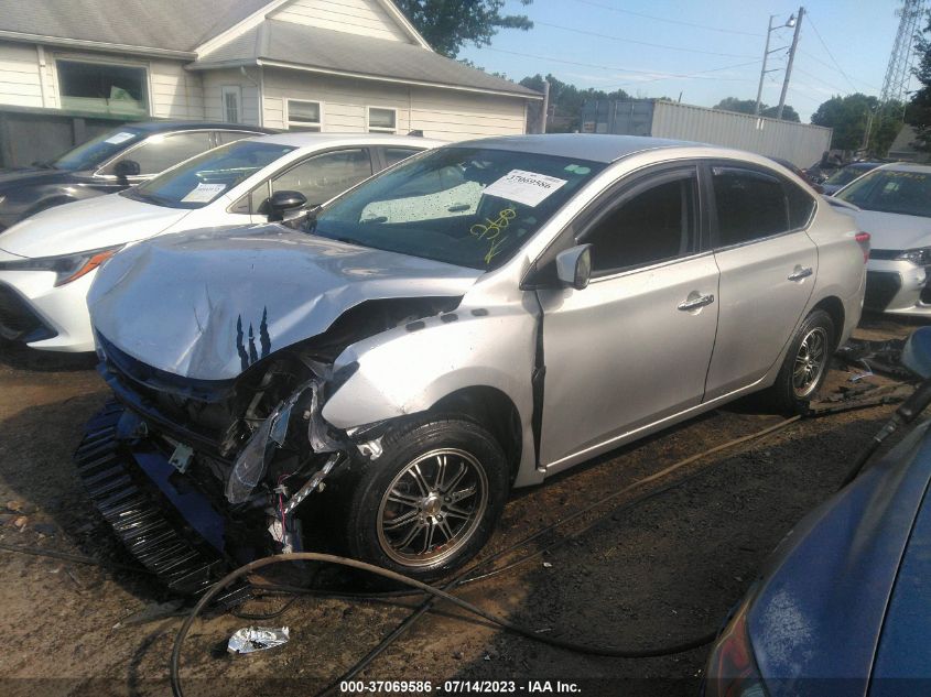 2015 NISSAN SENTRA SR/SL/S/SV/FE+ S - 3N1AB7AP9FL647238