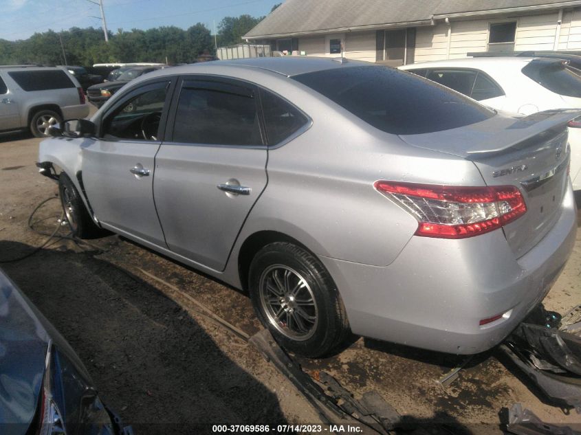 2015 NISSAN SENTRA SR/SL/S/SV/FE+ S - 3N1AB7AP9FL647238