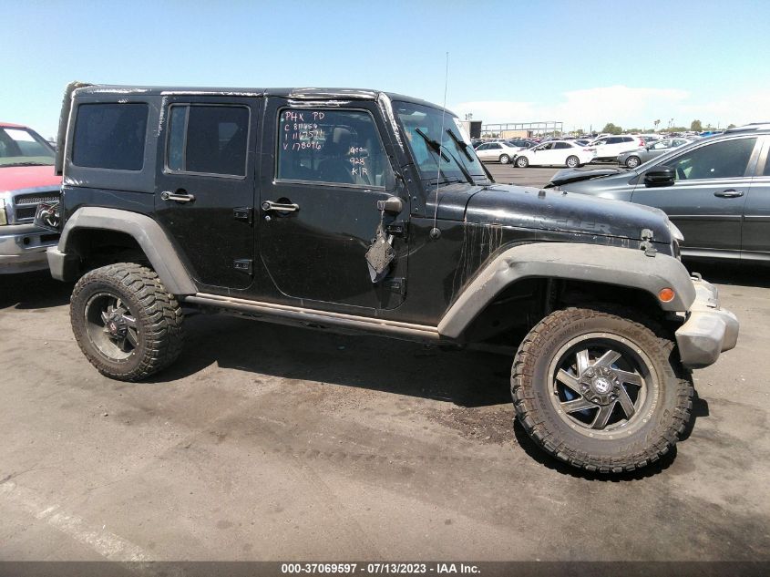 2016 JEEP WRANGLER UNLIMITED BLACK BEAR - 1C4BJWDG4GL178096