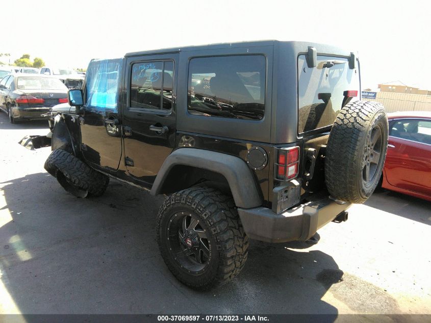 2016 JEEP WRANGLER UNLIMITED BLACK BEAR - 1C4BJWDG4GL178096