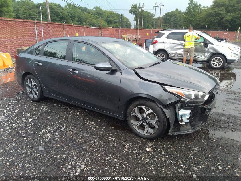 Lot #2534661792 2021 KIA FORTE LXS salvage car